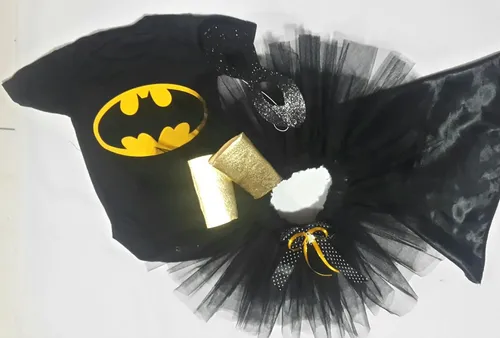 Disfraz Disfraces Niña Batichica Batman Tutu