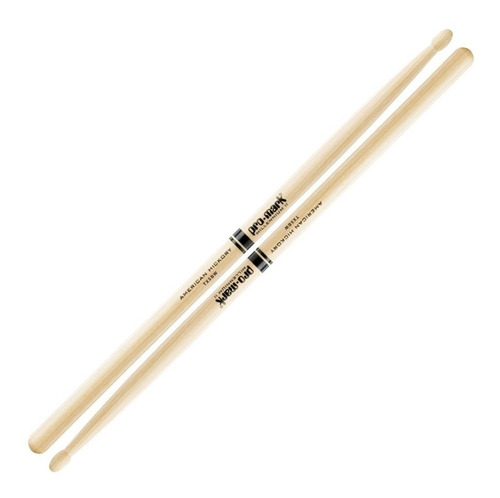 Palillos De Bateria Promark Tx5bw Hickory 5b Punta Madera 