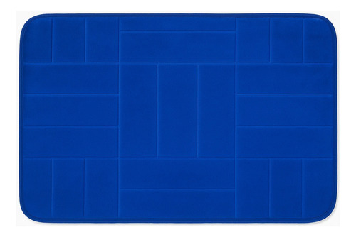 Alfombra Rectangular Antideslizante Memory 40x60 Para Piso