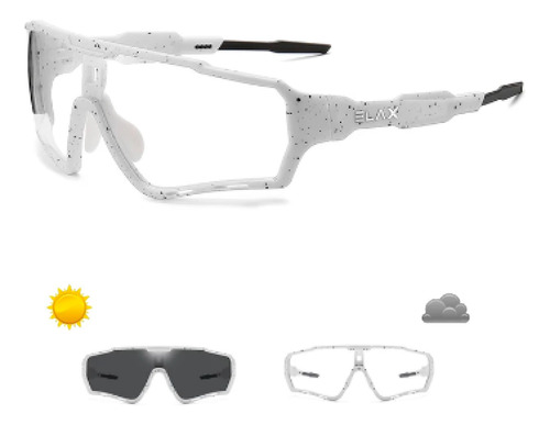Gafas Fotocromaticas Elax Ciclismo Running Transitions