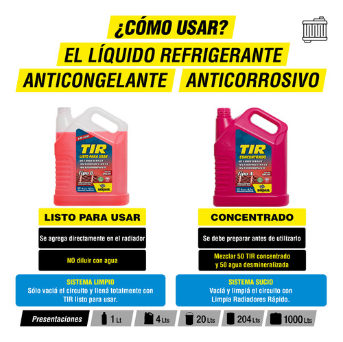 Bardahl Tir Rojo 50% 4l