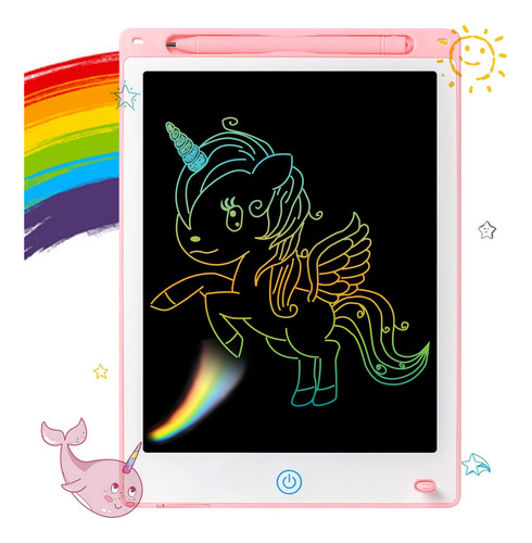 Daffbox Tableta Dibujo Lcd Para Adecuada Niño Año Pantalla