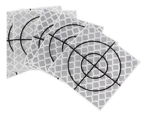 Dianas Reflectivas Para Topografía 5x5 Cm Paquete 10 Unidade