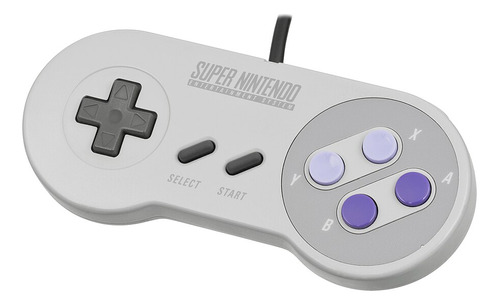 Nintendo Modelo  Super Nintendo Controle Com Fio