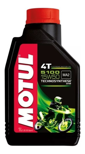 Óleo Motul 5100 4t 15w50 1l Semissintético Pronta Entrega