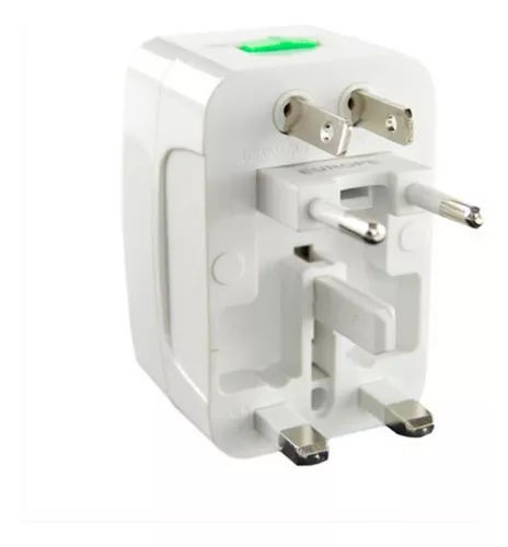 Adaptador Convertidor Enchufe Universal Internacional Europa