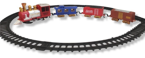 Ferrorama Trem Expresso Trilho Orbital 19 Peças Art Brink