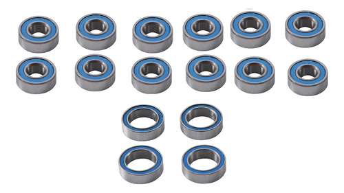 Kit De Rodamientos Sellados De 16 Piezas Para Tt-02b Tt02b 1