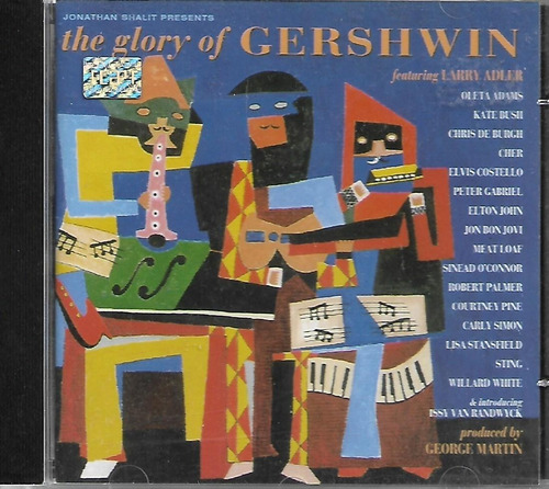 P83 - Cd - Peter Gabriel - The Glory Of Gerhwin  - Lacrado 