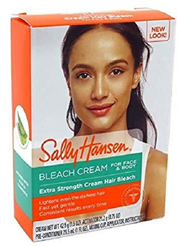 Sally Hansen Creme Bleach Xtra Strength Face - Cuerpo (paque