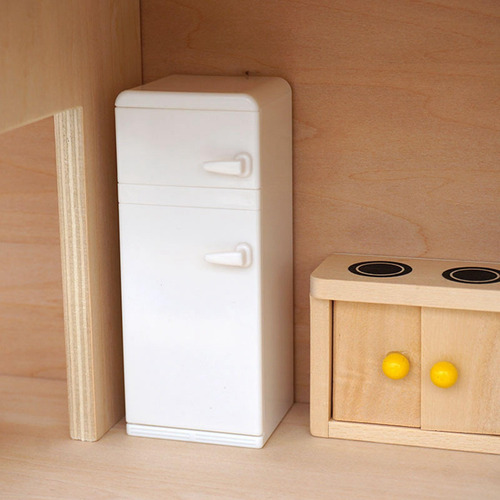 Mini Nevera Para Casa De Muñecas, Aparato De Cocina Con,