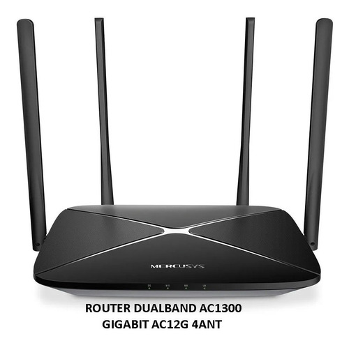 Router Dualband Ac1300 Gigabit Ac12g 4ant