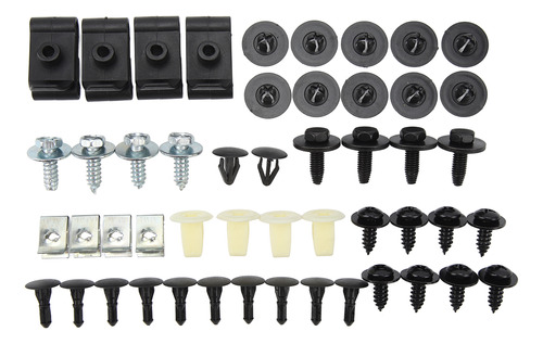 Tornillo Protector Inferior, 40 Unidades, Clips Y Tornillos