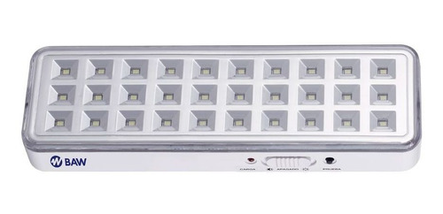 Luz De Emergencia Bateria Litio 6hs Autonomía 30 Leds Baw