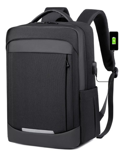 Mochila Ejecutiva Con Puerto Usb Con Interior Para Laptop