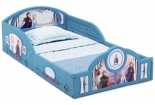 Cama Infantil Frozen Ii Mas Colchón Delta Children