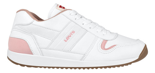 Tenis Casuales Dama Levi´s 0409470013 Simipiel Blanco