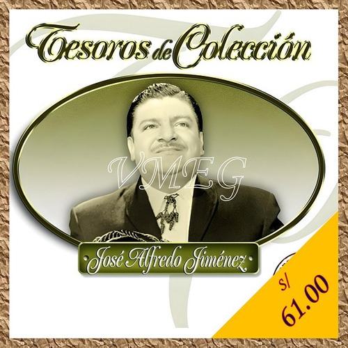 Vmeg Cd José Alfredo Jiménez 2007 Tesoros De Colección