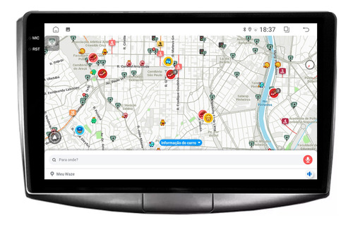 Central Multimidia Passat 07/14 9p Android 2gb 64gb Carplay