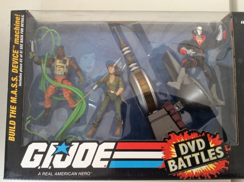 Gijoe 25 Anniversary Dvd Battle Pack The Revenge Of Cobra (Usado)