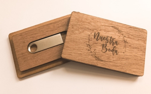 Estuche Personalizado Para Usb 6 Piezas Envío Gratis 