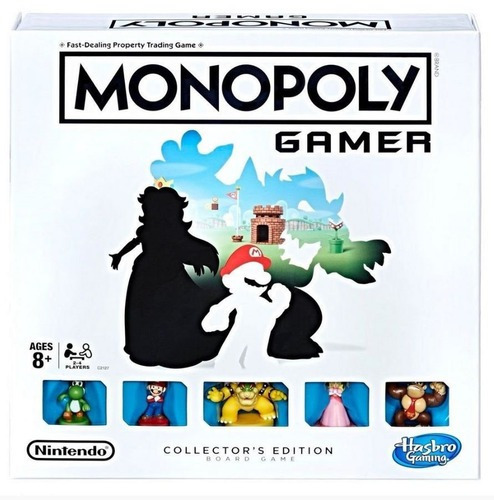 Monopoly Gamer Colectors Edition Super Mario Hasbro (en inglés)