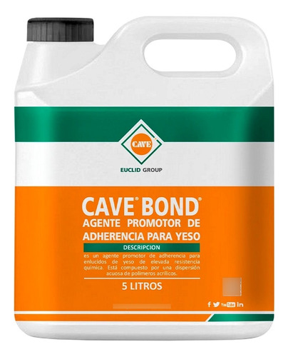 Cave Bond 5 Kg- Promotor De Adherencia Para Yesos