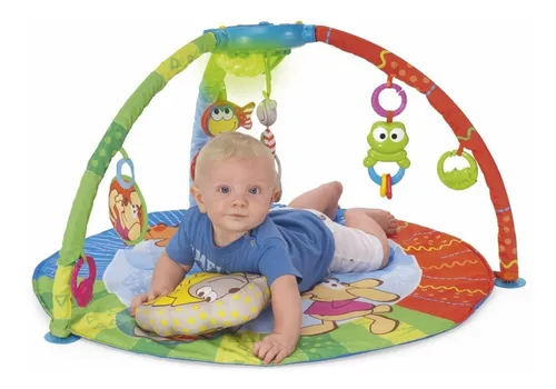 Gimnasio Para Bebé Chicco Bubble Gym Tapete Con Juguetes