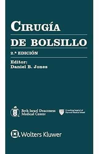 Jones Cirugía De Bolsillo 2 Ed. Nuevo Y Original