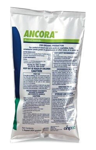 Ancora Microbial Insecticide - 1 Lb. | Omri Listed Organ Aam