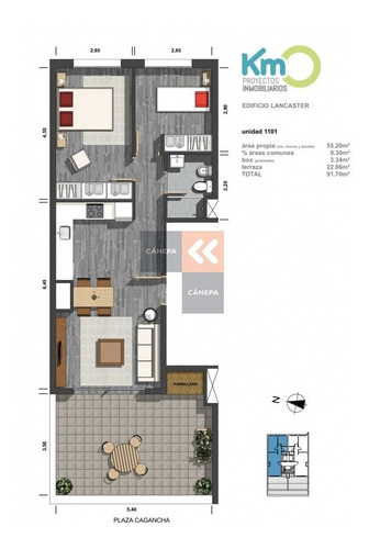 Apartamento A Estrenar En El Centro- Ref: 6876