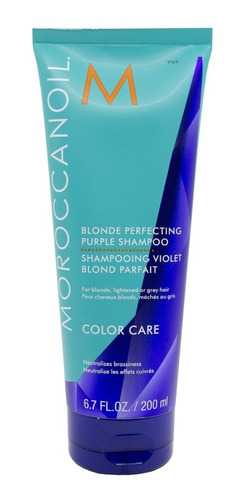 Moroccanoil Color Care Shampoo Silver Matizador Rubios 3c