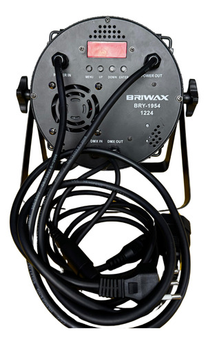Par Led Cob 200w Branco Quente E Frio Dmx Com Bandoor