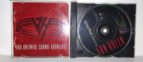 Van Halen Cd For Unlawful Carnal Knowledge Fuck Imported Usa