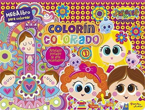 Colorín Colorado : Megalibro Para Colorear, De Distroller. Editorial Planeta Junior, Tapa Blanda En Español, 2020