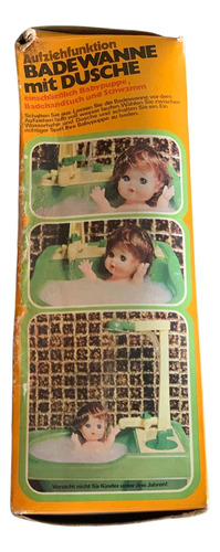 Bañera Con Ducha Muñeca Alemania 1983 (Usado)