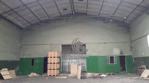 Galpão Para Alugar, 618 M² Por R$ 10.000,00/mês - Cidade Industrial Satélite De São Paulo - Guarulhos/sp - Ga0542