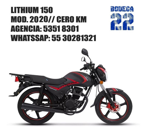 Vento Lithium 150cc 2021 Nueva 0kms Placas Y Casco Gratis