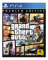 Comprar Grand Theft Auto V GTA Premium Edition Rockstar Games PS4 Físico