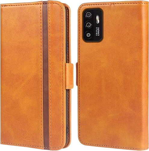 Compatible Con Zte Zmax 11 Z6251 Funda Tipo Cartera Con Corr