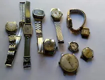 Comprar Lote De Relojes De Pulsera A Cuerda Antiguos. Lote 5