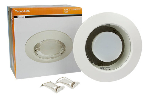 Lámpara Empotrable Led Tecnolite Nadi 9w Luz De Día Base E27