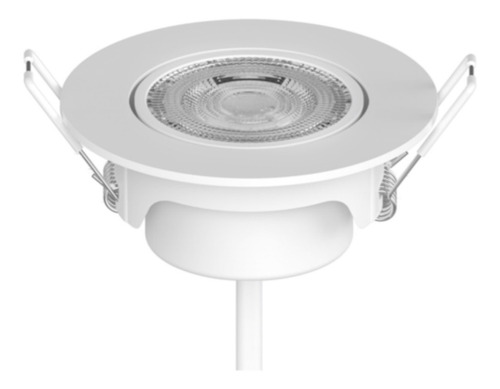 Imagen 3 de 6 de Foco Spot Embutido Philips Blanco Basculante 6.2w