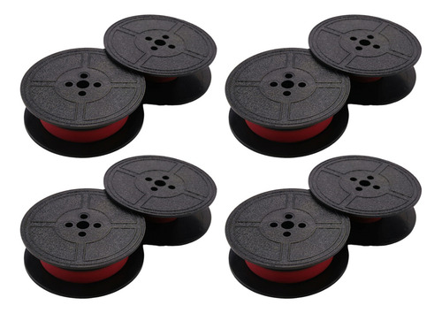Paquete De 4 Cintas Para Máquina De Escribir, Tinta De Doble