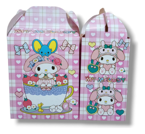 My Melody Kit Para Fiestas D Cumpleaños Caja+plato+vaso 70 P My Melody My Melody My Melody