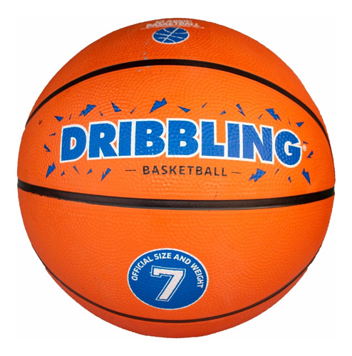 Balón Básquet #7 Drb® Goma Naranja