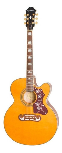 Violão EpiPhone Ej 200 Ce Gold Natural Cor Marrom