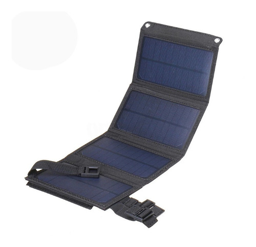 Panel Solar Al Aire Libre Usb Bolsa Portátil De Energía