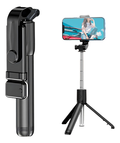 Tripé Bluetooth Selfie Stick Sem Fio, Extensível Remotamente