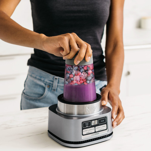 Licuadora Personal Foodi Power Nutri Duo - Ninja - Ss101q Plateado